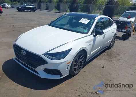 2023 Hyundai Sonata N Line z USA, uszkodzony, nr VIN KMHL14JC7PA270613